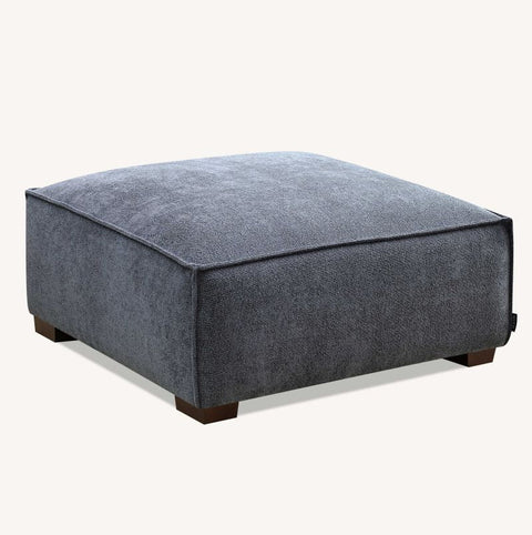 Aluxo Dakota 4 seater with Chaise in Charcoal Grey Boucle