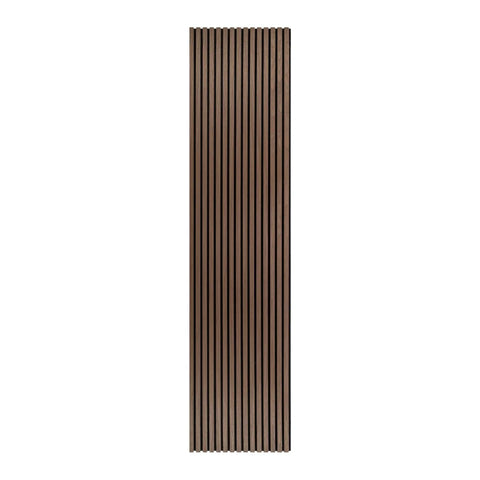 Pack Of x2 Large Acoustic Wall Panels Walnut 2.95m