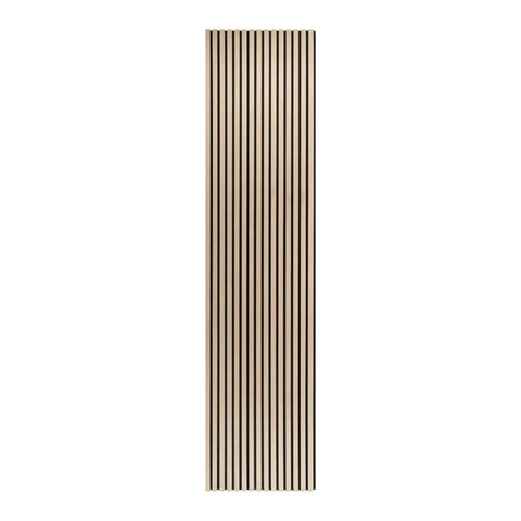 Pack Of x2 Large Acoustic Wall Panels White Oak 2.95m