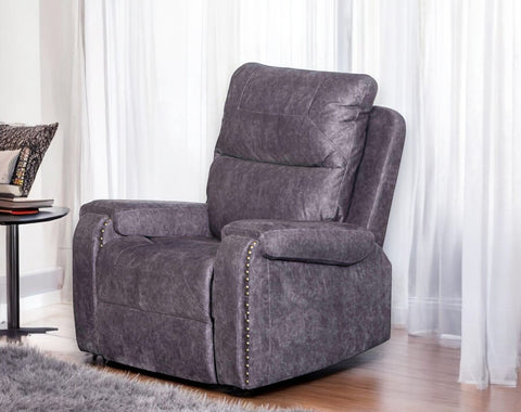 The Empire 3 + 2 + 1 Luxury Recliner Set - Dark Grey