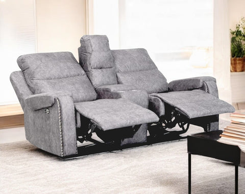 The Empire 3 + 2 + 1 Luxury Recliner Set - Grey