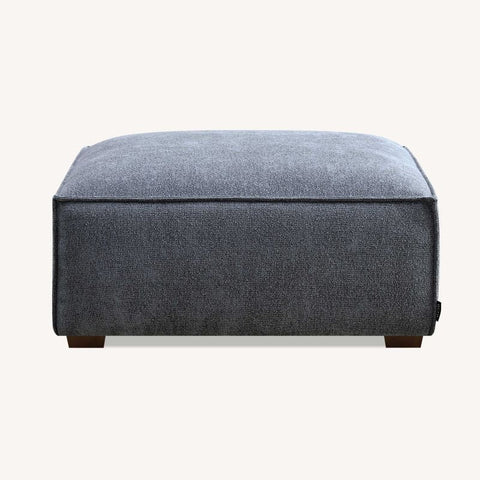 Aluxo Dakota 4 seater with Chaise in Charcoal Grey Boucle