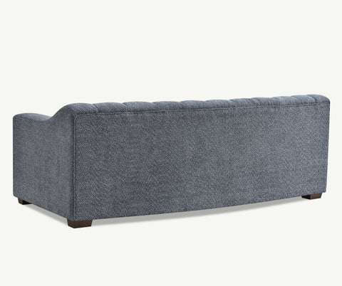 Aluxo Astoria 3 Seater Sofa in Steel Grey Boucle Fabric