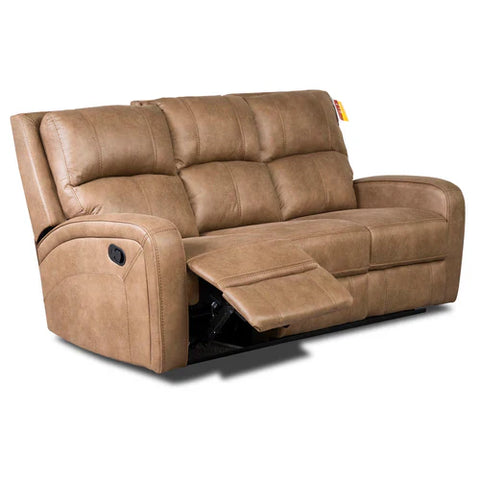 Galway Tan Fabric Reclining Sofas