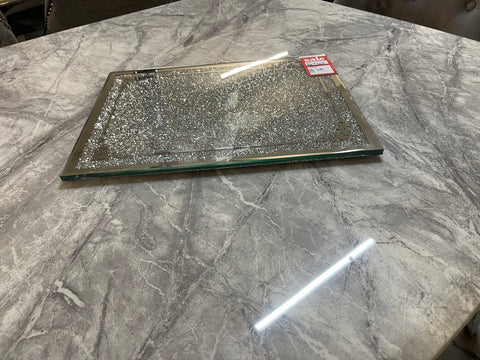 Mirrored Crushed Crystal Placemat Pack of 4
