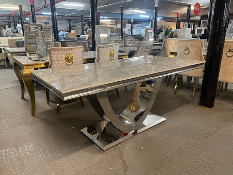 The Denver 1.8 M Ceramic Dining Table (Multiple Colours)
