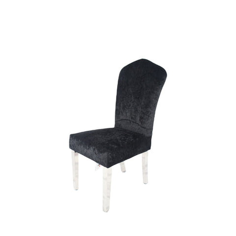 The Alice Black Velvet Dining Chair