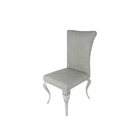 London PU Light Grey Chair