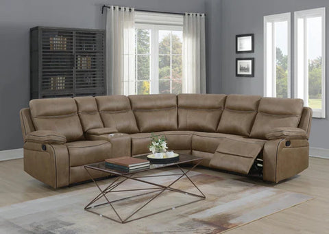 Moneen Tan Fabric Recliner Range