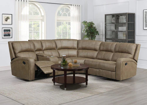 Galway Tan Corner Sofa